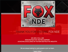 Tablet Screenshot of foxnde.com